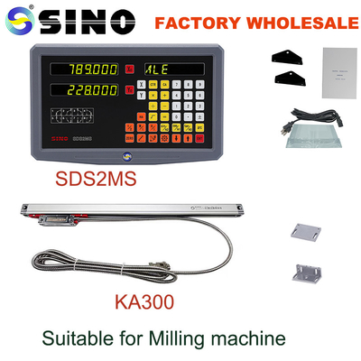 SDS2MS SINO سیستم بازخوانی دیجیتال DRO KA300 مقیاس خطی شیشه ای IP64