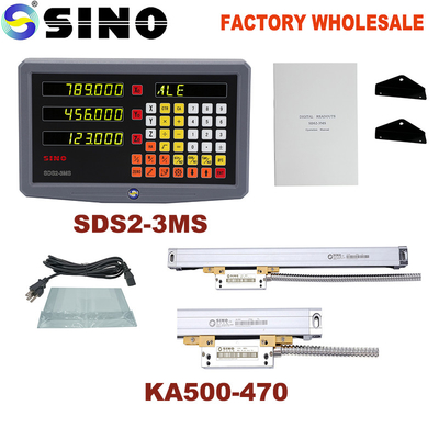 SDS2-3MS SINO سیستم بازخوانی دیجیتالی IP64 دستگاه اندازه گیری 3 محور برای حفاری تراش فرز