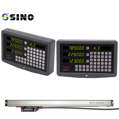 SINO 3 Axis Digital Readout Dro + TTL افزایشی با دقت بالا مقیاس خطی دیجیتال نوری