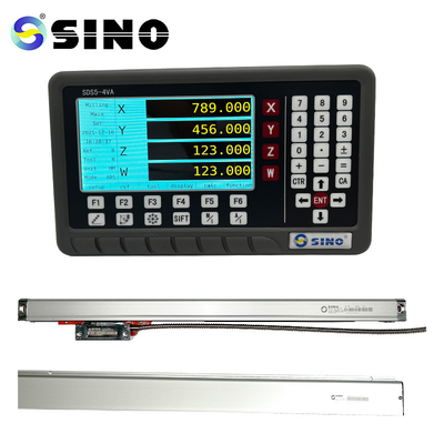 مقادیر کلی فلزی سینو SDS5-4VA متر نمایش دیجیتال با چهار محور صفحه نمایش LCD