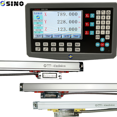 SINO SDS2-3VA 3 محور متر خواندن دیجیتال با KA300 Glass Linear Ruler TTL RS422 Signal