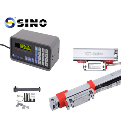 SINO محور تک SDS3-1 Digital Reading Meter And Linear Scale Grating Ruler برای فرینگ / لیت