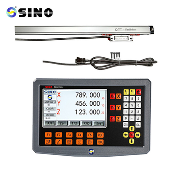 سیستم DRO مقیاس خطی چند منظوره با رزولوشن LCD 1μm و DRO دو محوری