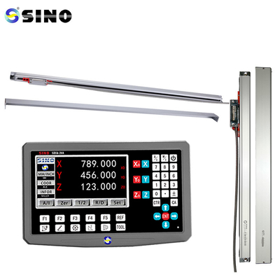 صفحه نمایش دیجیتالی 5um Ruler Optical Linear Scale Encoder RoHS 3 محور DRO Kit Milling Lathe Grider