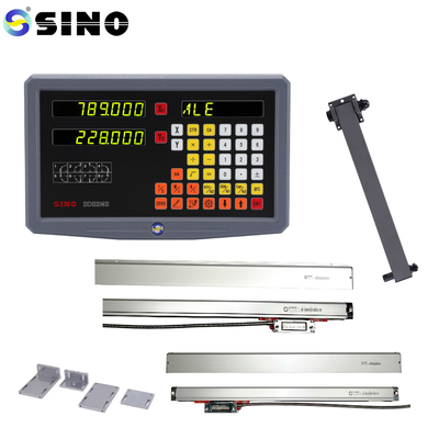 سیستم خواندن دیجیتال 3 محور DRO SINO SDS2-3MS لوله خطی شیشه ای برای ماشین فرش چرخ دار
