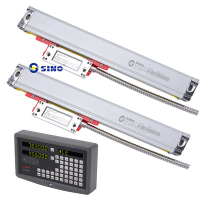 کیفیت عملی چند زبانه 2 محور DRO برای دستگاه تراش، سیستم خواندن دیجیتال RoHS کارخانه