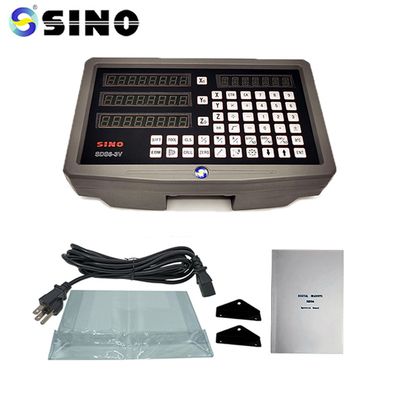 SINO 3 محور سیستم خواندن دیجیتال 5um رزولوشن برای ماشین آلات CNC Boring