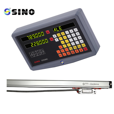 SINO SDS2MS 2 محور سیستم DRO چند منظوره با مقیاس خطی KA300 برای چرخ دار