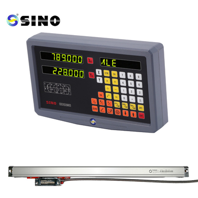 مقیاس شیشه ای خطی توسط SINO صفحه نمایش دیجیتالی SDS2MS دو محور با دقت بالا