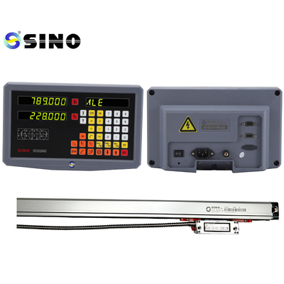 مقیاس شیشه ای خطی توسط SINO صفحه نمایش دیجیتالی SDS2MS دو محور با دقت بالا