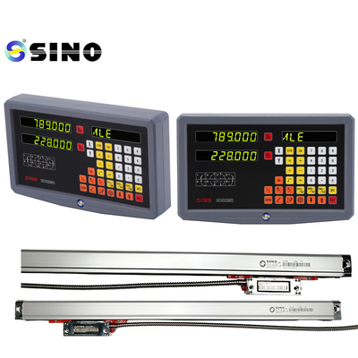 SINO 2 محور Dro صفحه نمایش LCD SDS2MS خواندن دیجیتال 2 محور برای ماشین های فریزینگ