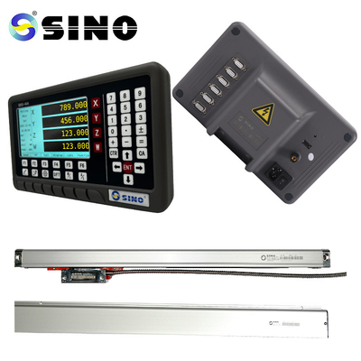 مقادیر کلی فلزی سینو SDS5-4VA متر نمایش دیجیتال با چهار محور صفحه نمایش LCD DRO