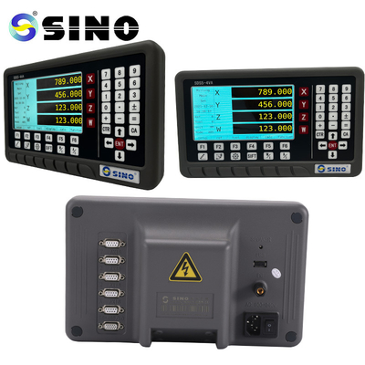 سیستم خواندن دیجیتال SINO چهار محور صفحه نمایش LCD DRO فلزی SDS5-4VA متر نمایش دیجیتال