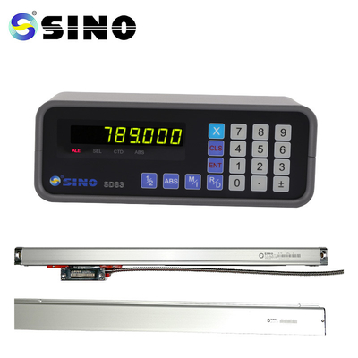 SDS3-1 سیستم بازخوانی دیجیتال تک محور Dro SINO KA300 انکودر مقیاس خطی شیشه گریتینگ