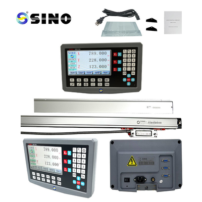 3 محور فرش چرخ دار با LCD DRO مقیاس خطی کدگر نوری SDS2-3VA