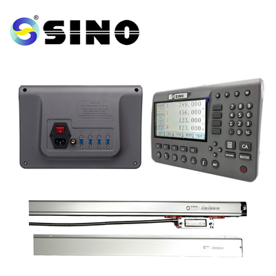 SINO SDS200 صفحه نمایش بزرگ LCD کیت های بازخوانی دیجیتال KA-300 مقیاس خطی رمزگذار نوری