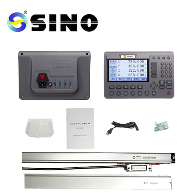 SINO SDS200 صفحه نمایش بزرگ LCD کیت های بازخوانی دیجیتال KA-300 مقیاس خطی رمزگذار نوری
