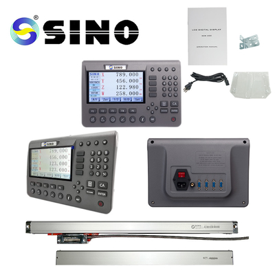2 محور DRO SDS 200 کیت فلز LCD صفحه نمایش کامل لمس 0.005mm وضوح عملی برای ماشین فریز