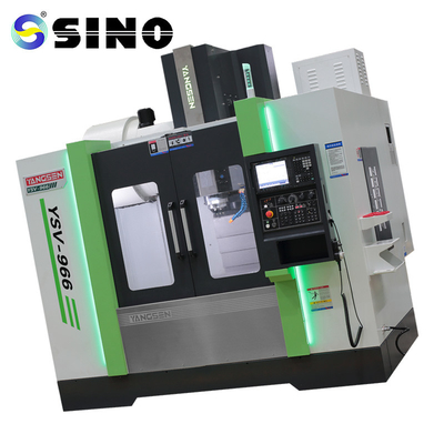 فلز YSV 966 CNC مرکز ماشینکاری عمودی ساختار بازوی دو لایه