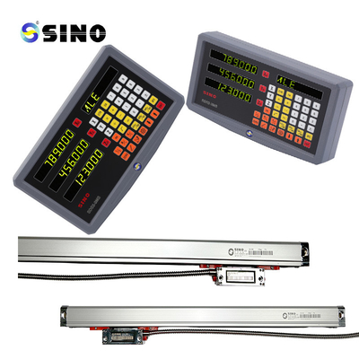 سه محور آسیاب SINO سیستم خواندن دیجیتال DRO شیشه خطی فرمانروایی