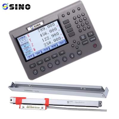 SDS200 DRO SINO سیستم خواندن دیجیتالی 4 محور با LCD فلزی و کیت رمزگذاری خطی برای ماشین های فریز