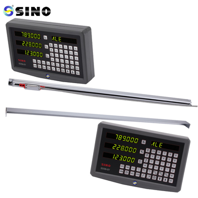 3 محور خواندن دیجیتال DRO ترازو خطی برای فرش ماشین چرخ دار SINO KA600-1600mm