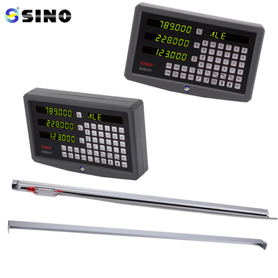 3 محور خواندن دیجیتال DRO ترازو خطی برای فرش ماشین چرخ دار SINO KA600-1600mm