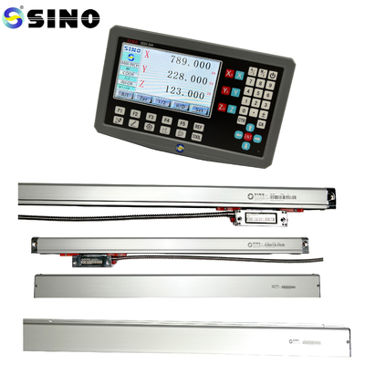 Lcd Digital 3 Axis Digital Readout SINO SDS2-3VA انکودر مقیاس خطی برای ماشین فریز