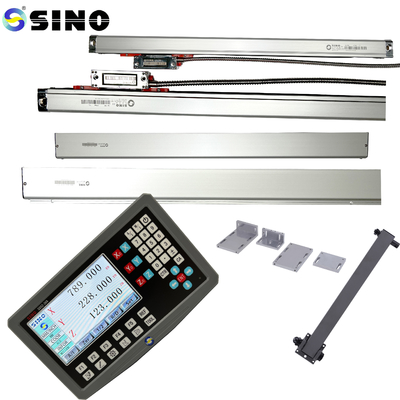 SINO SDS2-3VA 3 محور Digital Reading Meter KA300 Glass Linear Ruler TTL RS422 سیگنال