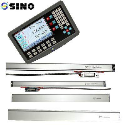 SINO SDS2-3VA DRO 3 محور سیستم خواندن دیجیتال ماشین اندازه گیری برای آسیاب چرخ CNC