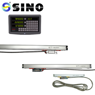 تراشه دقیق بالا 1μM مقیاس خطی خواندن دیجیتال DRO 2/3 محور رمزگذاری برای تراشه SINO KA600-2100mm