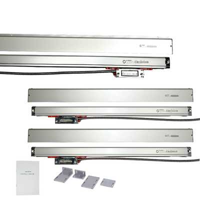 تراشه دقیق بالا 1μM مقیاس خطی خواندن دیجیتال DRO 2/3 محور رمزگذاری برای تراشه SINO KA600-2100mm