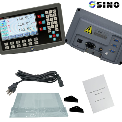 LCD DRO SDS2-3VA 3 محور سیستم خواندن دیجیتال برای حفاری چرخ دار