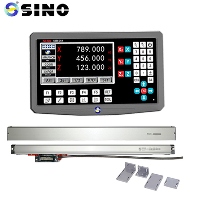 RoHS 3 محور DRO Kit Milling Lathe Grider Digital Reading Display 5um Ruler Optical Linear Scale Encoder (کیت فریزینگ DRO در محور 3 RoHS)