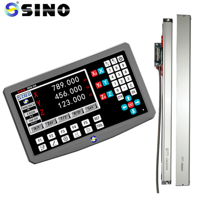 Dro دقت بالا 3 محور سیستم خواندن دیجیتال اپتیکال مقیاس خطی دیجیتال با آهن