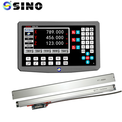 SINO SDS6-3VA DRO 3 محور سیستم خواندن دیجیتال Dro دقت بالا مقیاس خطی دیجیتال نوری