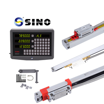SINO SDS6-3V خواندن دیجیتال DRO 3 محور با صفحه نمایش LED برای آسیاب ماشین آسیاب چرخ دار