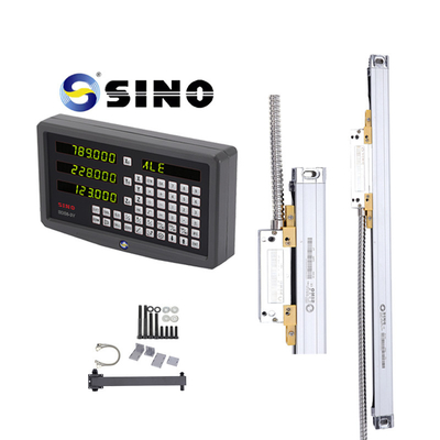 SINO 3 محور SDS6-3V Kit سیستم خواندن دیجیتال DRO با رمزگذاری خطی خروجی RS232-C برای چرخ دار