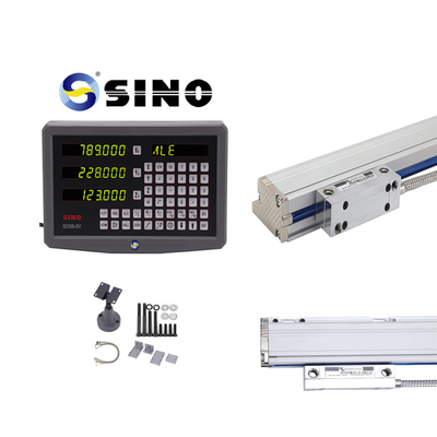 SINO DRO SDS6-3V 3 محور سیستم خواندن دیجیتال با TTL خطی رمزگذاری فرمانروایی برای فرش ماشین چرخ دار