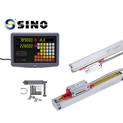 SINO مقیاس خطی دیجیتال SDS2MS دو محور مقیاس شیشه ای خطی بر روی صفحه نمایش خواندن دیجیتال