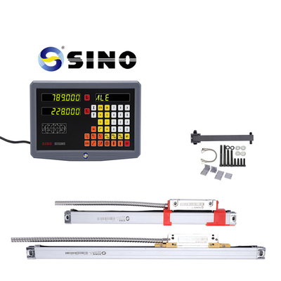 SINO SDS2MS 2 محور خواندن دیجیتال با صفحه نمایش LED برای سیستم های اندازه گیری DRO چند منظوره