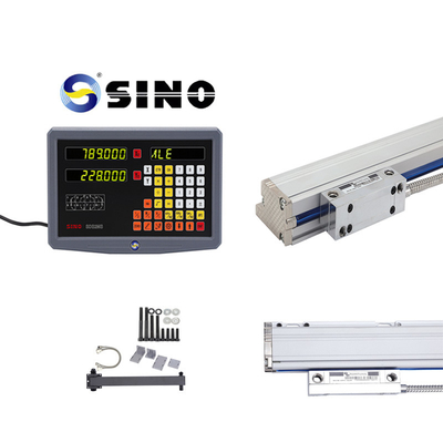 SINO SDS2MS 2 محور خواندن دیجیتال با صفحه نمایش LED برای سیستم های اندازه گیری DRO چند منظوره