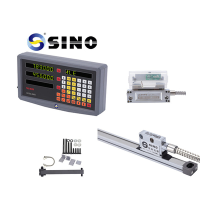 SINO SDS2-3MS خواندن دیجیتال Dro فرش چرخ دار ماشین دقت مقیاس خطی