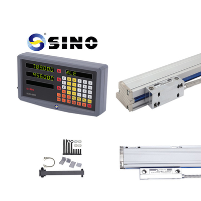 SINO سیستم خواندن دیجیتال SDS2-3MS نمایش دیجیتال خواندن DRO با سه محور رمزگذاری خطی برای ماشین تراش چرخ دار