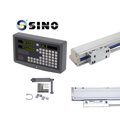 SINO SDS6-2V دو محور Dro صفحه نمایش خواندن دیجیتالی مقیاس خطی دستگاه فریز