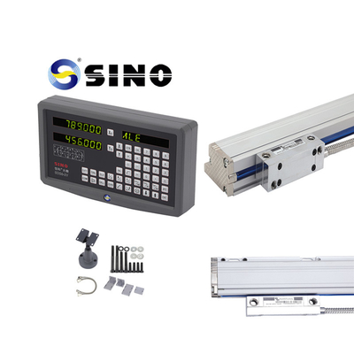 SDS6-2V DRO ابزار آزمایش مقیاس خطی شیشه ای برای فرش کردن ماشین سوراخ IP67