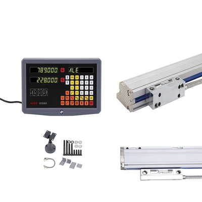 زاویه خطی کدگذاری طول 7-102cm برای ماشین آسیاب SINO SDS2MS خواندن دیجیتال 2 محور نوری