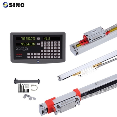 دستگاه چرخ دار 0.001mm LED 2 محور Kit DRO Digital Reading