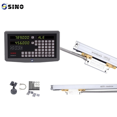 صفحه نمایش خواندن دیجیتال با مقیاس شیشه ای خطی SINO 2-Axis SDS6-2V