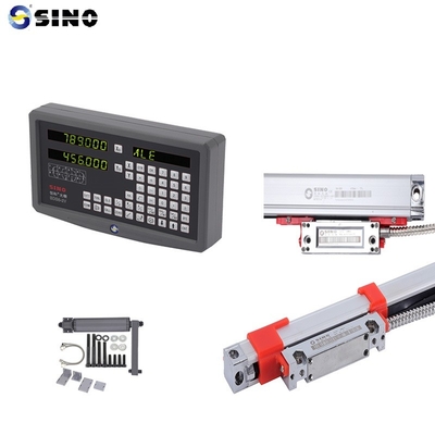SDS6-2V خواندن دیجیتال صفحه نمایش SINO LED 2 محور DRO سیستم 60Hz برای فرش ماشین چرخ دار